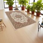 Covor acrilic cu model Kerman - bej 60x90