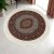 Covor rotund cu model Mahi - bej 100x100