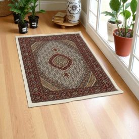Covor Persan bej Mahi 60x90 covor acrilic exclusiv