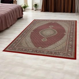 Covor acrilic cu model Mahi - bordo 140x200