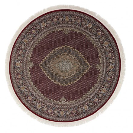 Covor rotund burgundy Mahi 200x200 covor Persan exclusiv din acril