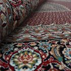 Covor rotund burgundy Mahi 200x200 covor Persan exclusiv din acril