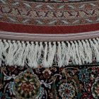 Covor rotund burgundy Mahi 200x200 covor Persan exclusiv din acril