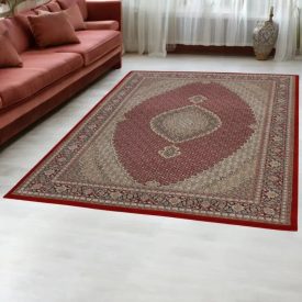   Covor Persan burgundy MAHI 200x300 covor de living elegant din acrilic