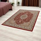 Covor Persan roșu MEDALION 140x200 covor de lux pentru living sau dormitor