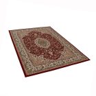 Covor Persan roșu MEDALION 140x200 covor de lux pentru living sau dormitor