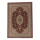 Covor persan Isfahan bordo 160x230 covor acrilic luxos pentru living