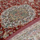 Covor persan Isfahan bordo 160x230 covor acrilic luxos pentru living