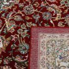 Covor persan burgundy Medalion 80x120 covor mecanic premium pentru living sau dormitor
