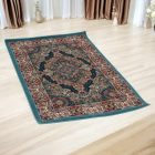 Covor acrilic cu model Tabriz -albastru 80x120
