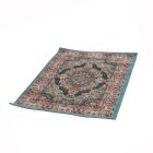 Covor acrilic cu model Tabriz -albastru 80x120