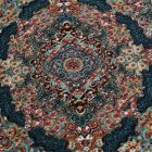 Covor acrilic cu model Tabriz -albastru 80x120