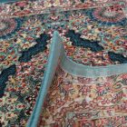 Covor acrilic cu model Tabriz -albastru 80x120