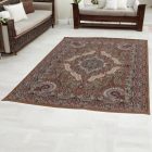 Covor acrilic cu model Medalion - maro 160x230
