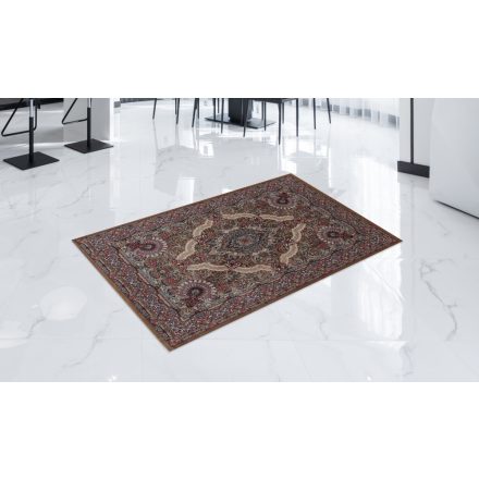 Covor persan maro Medalion 80x120 covor mecanic calitate pentru living sau dormitor