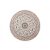 Covor rotund Nain 223x230 covor persan lucrat manual