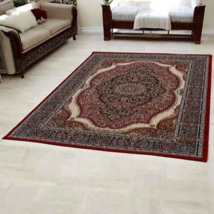 Covor Persan burgundy MEDALION 160x230 covor de living elegant din acrilic