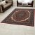 Covor Persan burgundy MEDALION 160x230 covor de living elegant din acrilic