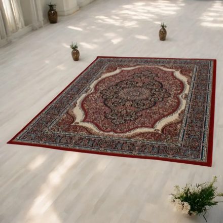 Covor Persan burgundy Medalion 60x90 covor acrilic de lux