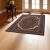 Covor Persan burgundy Medalion 60x90 covor acrilic de lux
