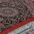 Covor Persan burgundy Medalion 60x90 covor acrilic de lux