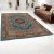 Covor persan Kerman albastru 200x300 covor de living de calitate din acrilic