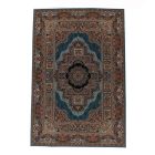 Covor persan Kerman albastru 200x300 covor de living de calitate din acrilic