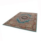 Covor persan Kerman albastru 200x300 covor de living de calitate din acrilic