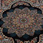 Covor persan Kerman albastru 200x300 covor de living de calitate din acrilic