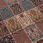 Covor acrilic cu model Kheshti - bordo 140x200
