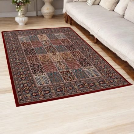 Covor acrilic cu model Kheshti - bordo 160x230