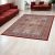 Covor acrilic cu model Kheshti - bordo 200x300