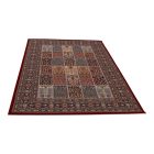 Covor acrilic cu model Kheshti - bordo 200x300