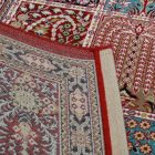 Covor acrilic cu model Kheshti - bordo 200x300