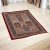 Covor acrilic cu model Kheshti - bordo 80x120