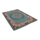 Covor acrilic cu model Isfahan - albastru 80x120