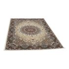 Covor persan Isfahan bej 140x200 covor acrilic de calitate superioară