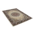 Covor persan Isfahan bej 140x200 covor acrilic de calitate superioară