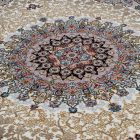 Covor persan Isfahan bej 140x200 covor acrilic de calitate superioară