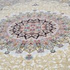 Covor persan Isfahan bej 140x200 covor acrilic de calitate superioară