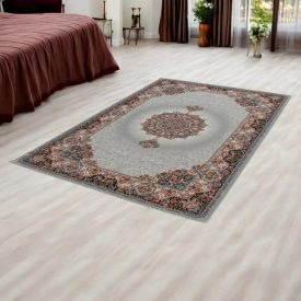   Covor Persan gri TABRIZ 140x200 covor de calitate pentru living sau dormitor