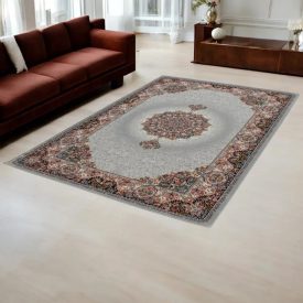 Covor acrilic cu model Tabriz - gri 200x300