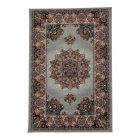 Covor persan Isfahan gri 80x120 covor exclusiv din acrilic