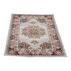 Covor persan Isfahan gri 80x120 covor exclusiv din acrilic
