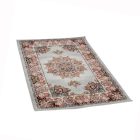 Covor persan Isfahan gri 80x120 covor exclusiv din acrilic