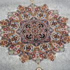 Covor persan Isfahan gri 80x120 covor exclusiv din acrilic