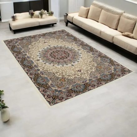 Covor Persan bej KERMAN 200x300 covor living de lux din acrilic