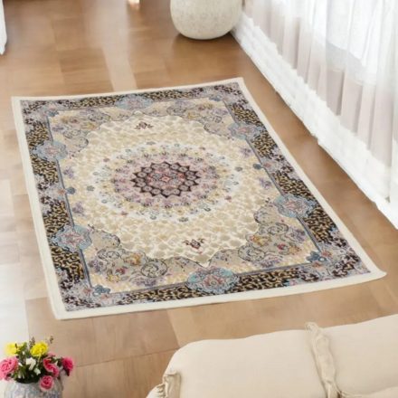 Covor Persan bej Kerman 80x120 covor acrilic exclusiv