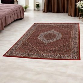 Covor acrilic cu model Bidjar - bordo 140x200