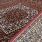 Covor acrilic cu model Bidjar - bordo 140x200